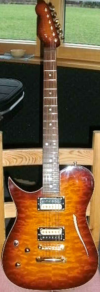 Tommys Special Guitar No. 862 Modern lefty